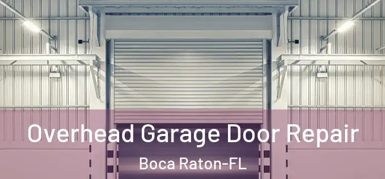  Overhead Garage Door Repair Boca Raton-FL